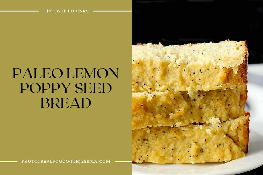 Paleo Lemon Poppy Seed Bread