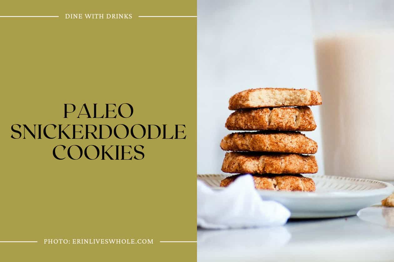 Paleo Snickerdoodle Cookies
