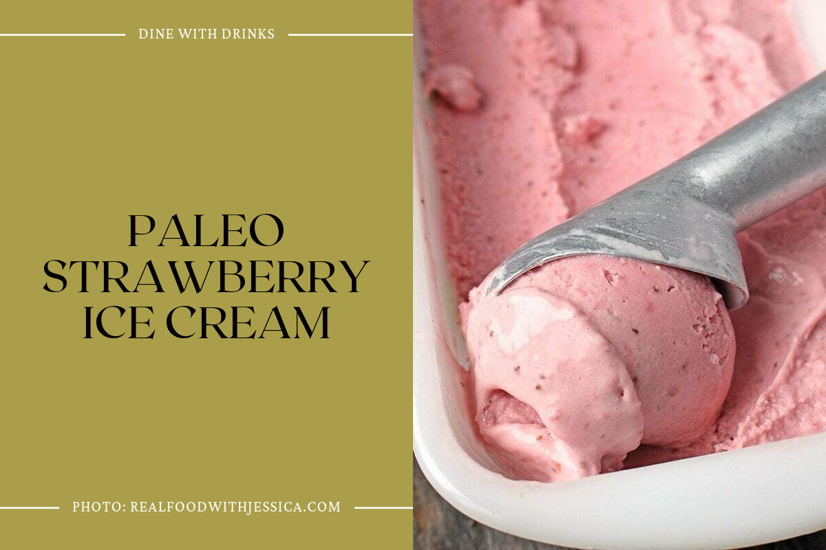Paleo Strawberry Ice Cream