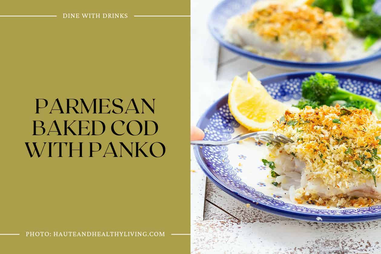 Parmesan Baked Cod With Panko
