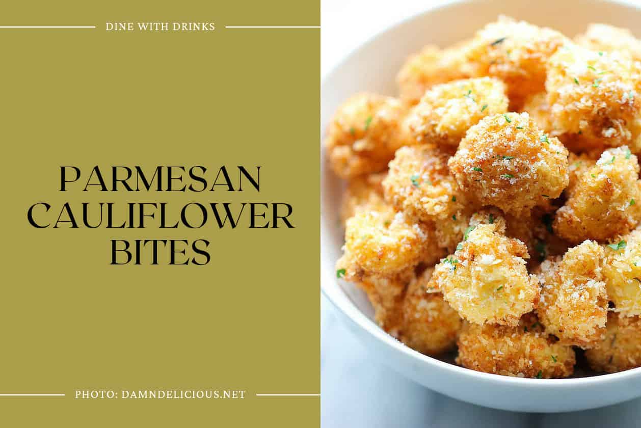 Parmesan Cauliflower Bites