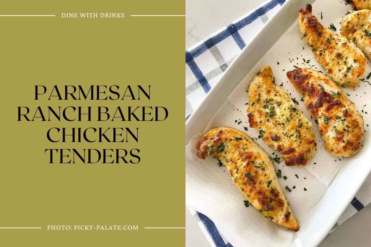 Parmesan Ranch Baked Chicken Tenders