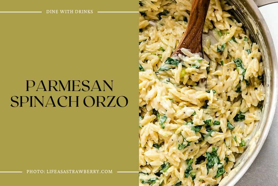 Parmesan Spinach Orzo