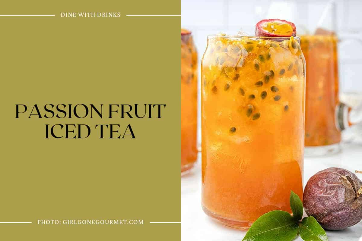 Passion Fruit Iced Tea