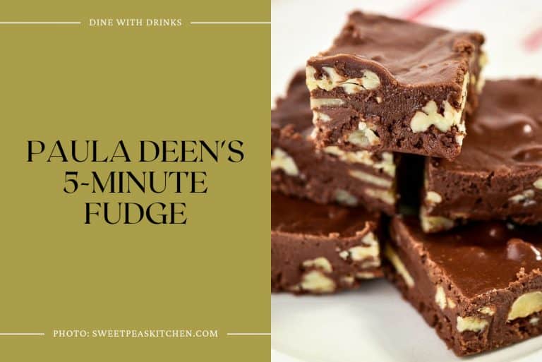 12 Paula Deen Dessert Recipes To Satisfy Your Sweet Tooth DineWithDrinks   Paula Deens 5 Minute Fudge 768x513 