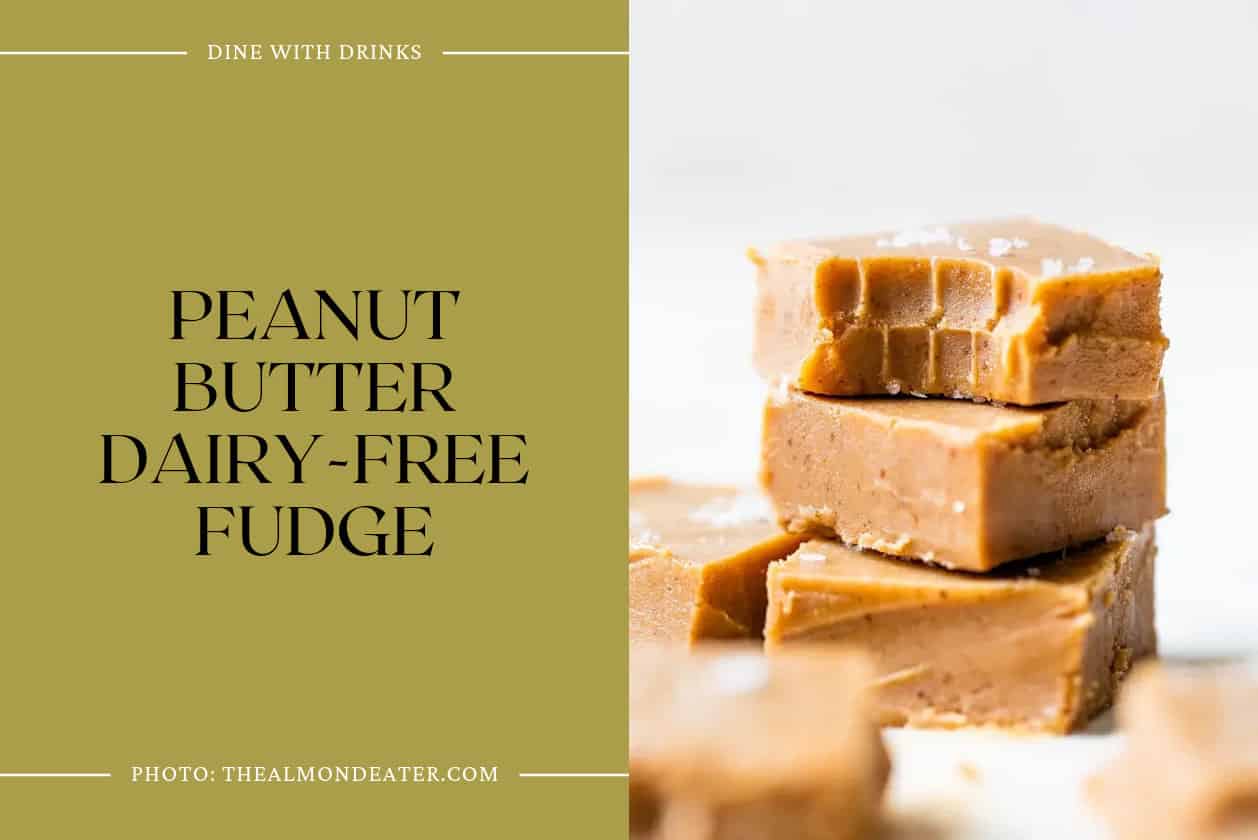 Peanut Butter Dairy-Free Fudge