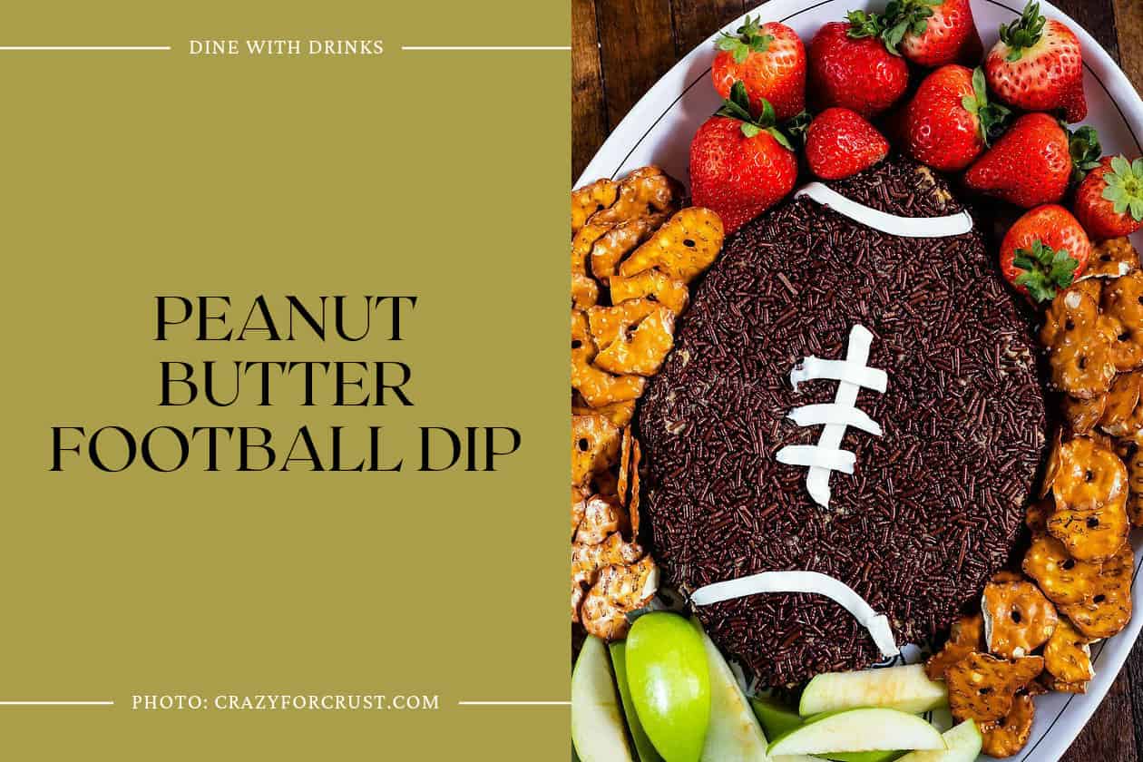 Peanut Butter Football Dip