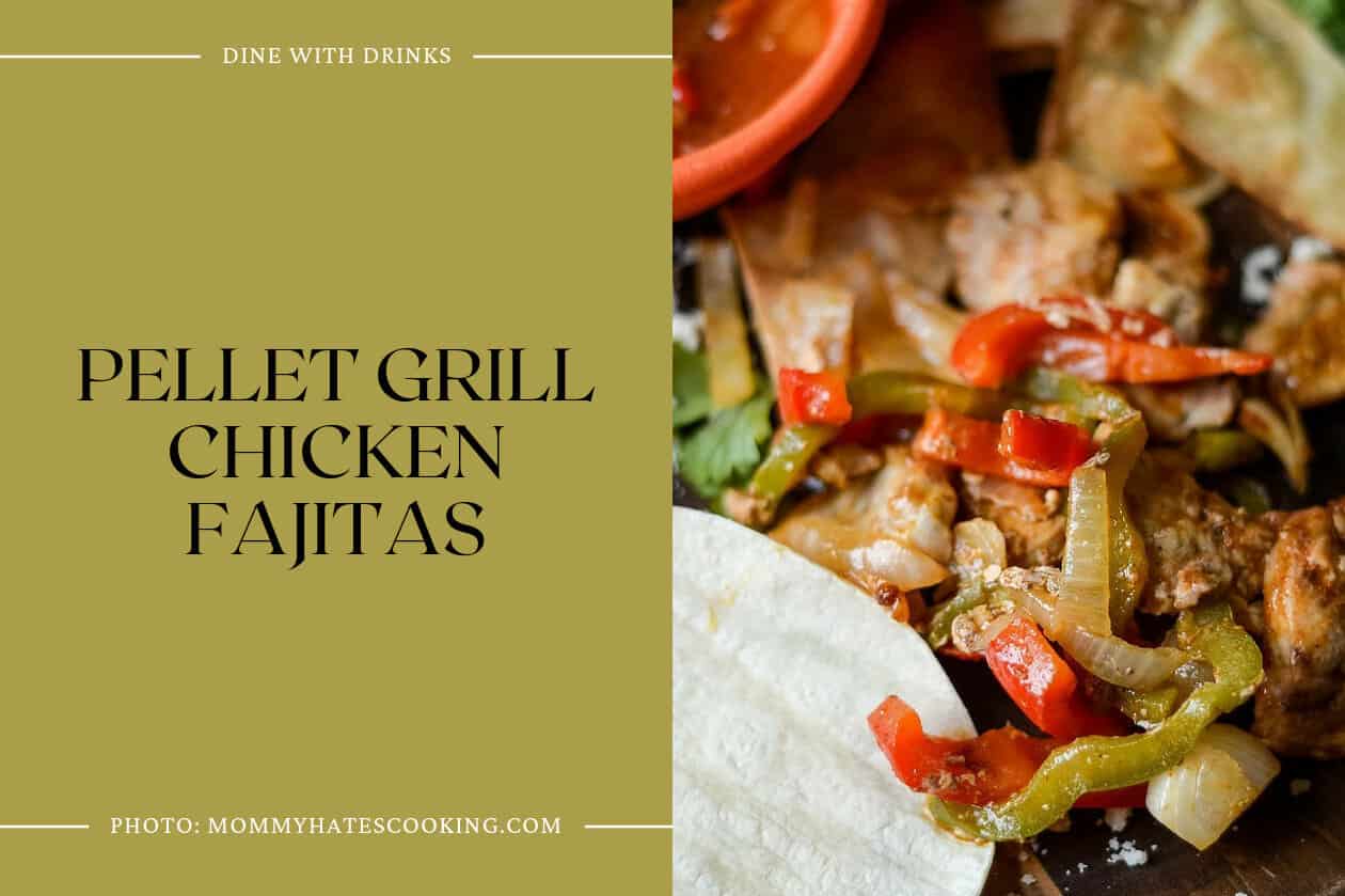 Pellet Grill Chicken Fajitas