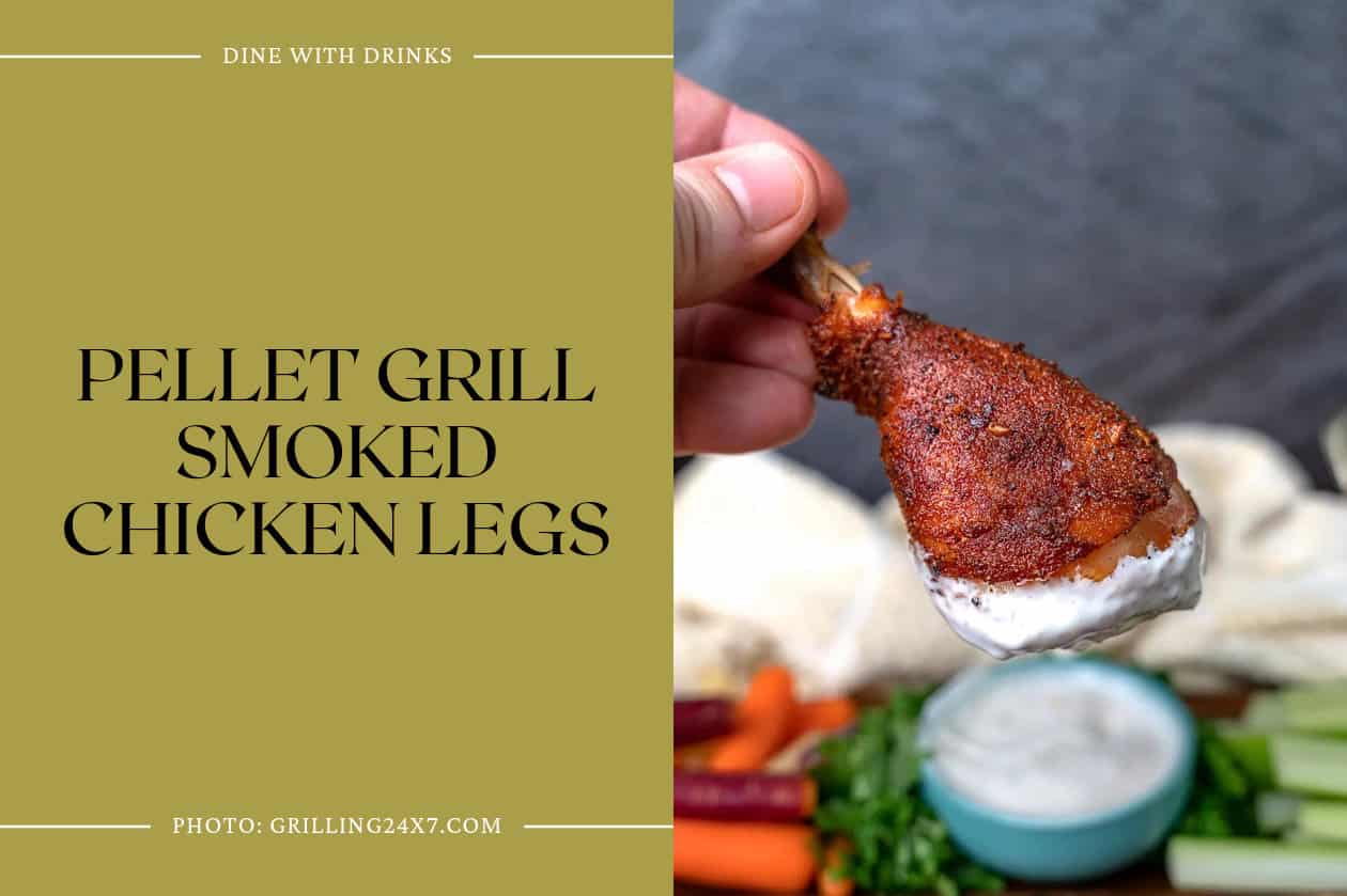 Pellet Grill Smoked Chicken Legs