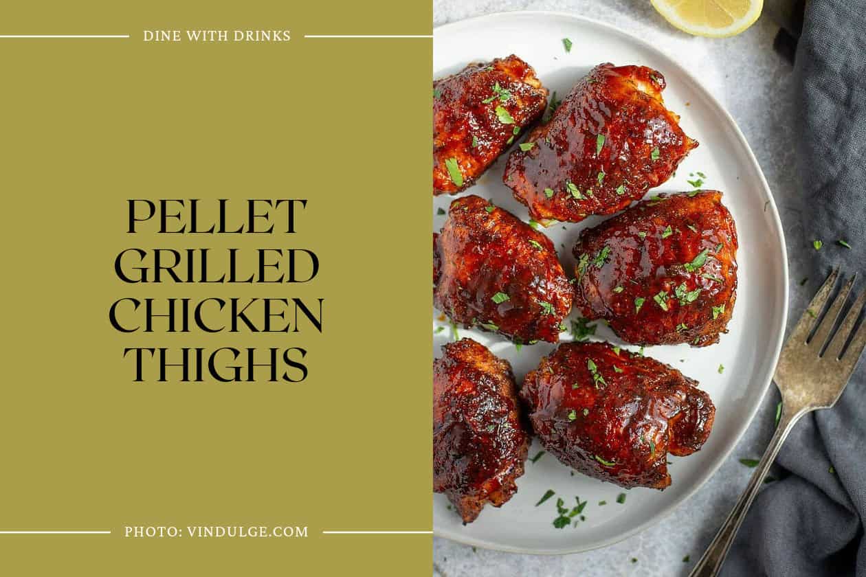 Pellet Grilled Chicken Thighs
