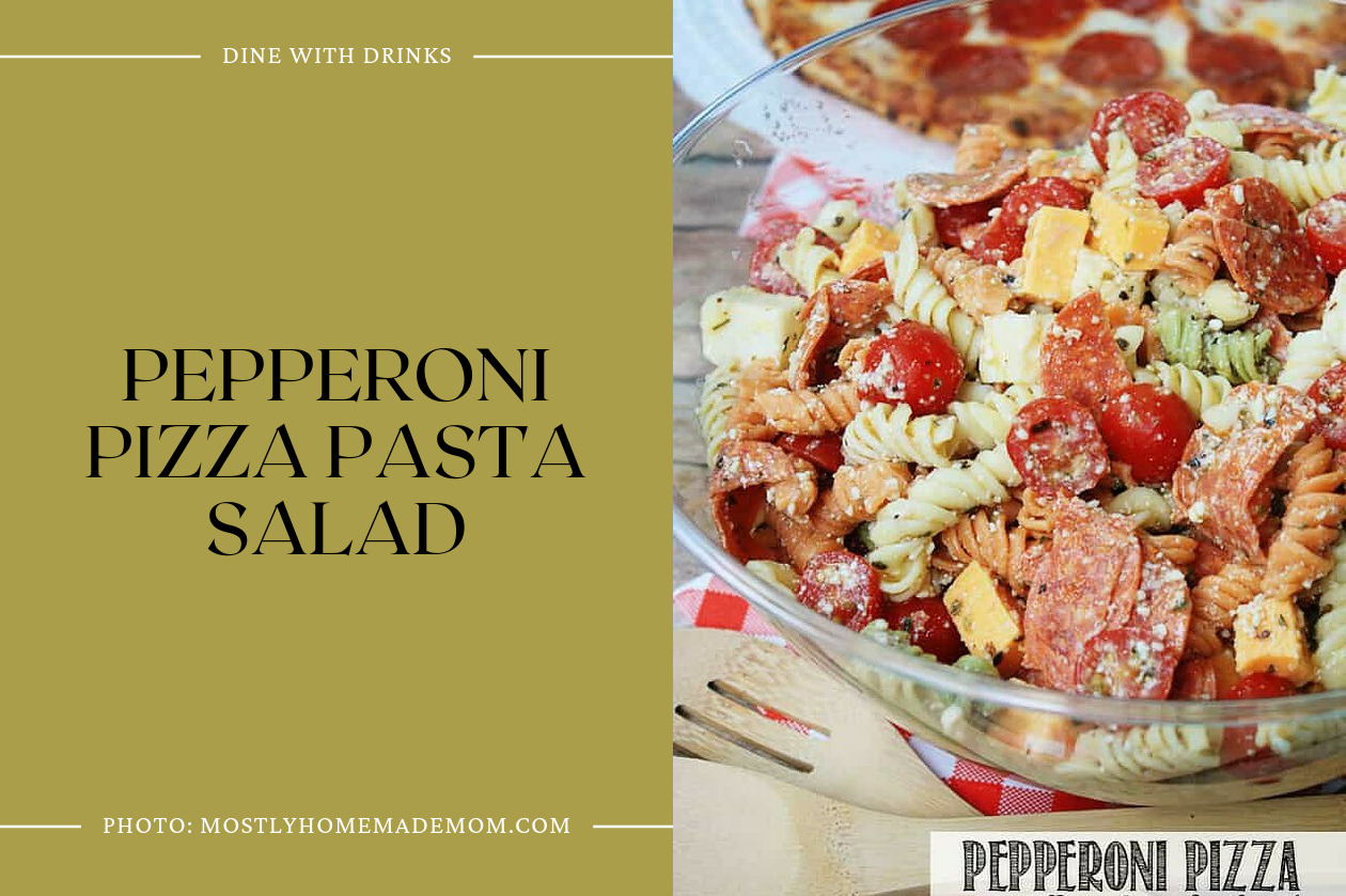 Pepperoni Pizza Pasta Salad