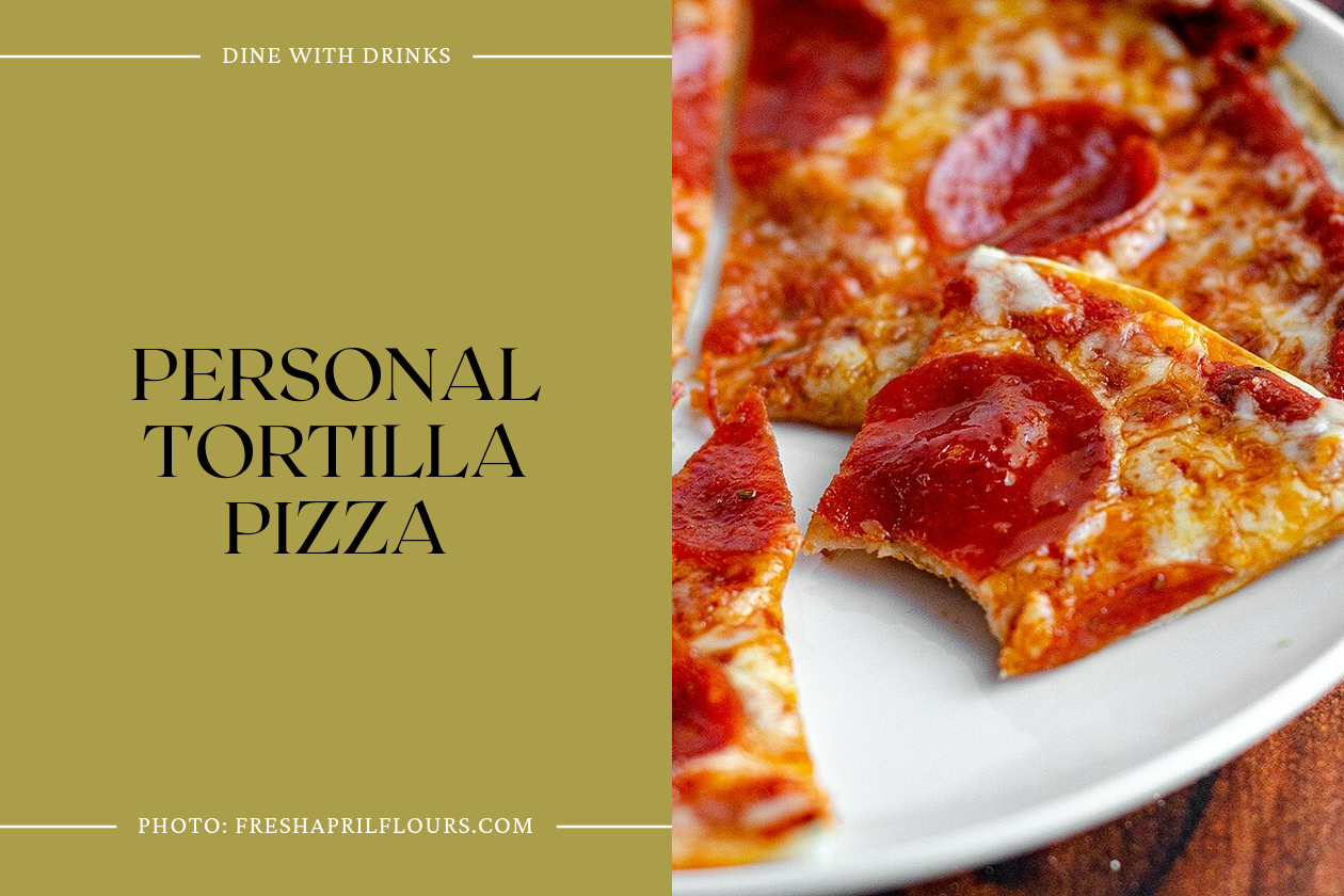 Personal Tortilla Pizza