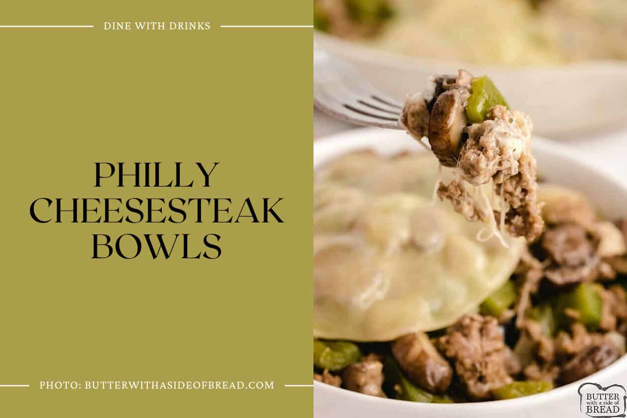 Philly Cheesesteak Bowls