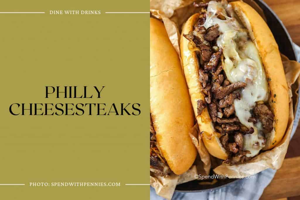 23 Philly Cheesesteak Recipes to Sizzle Your Taste Buds! DineWithDrinks