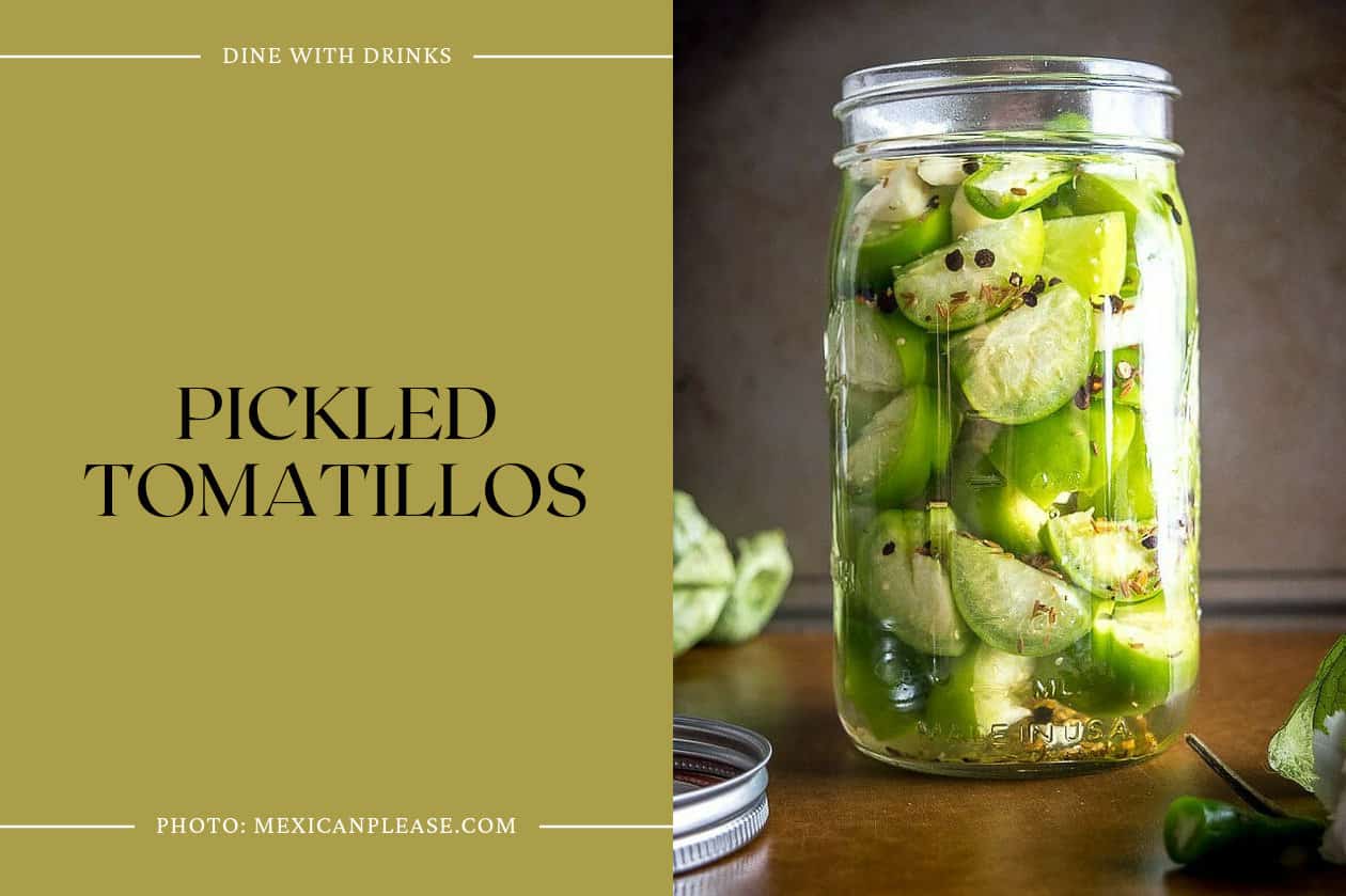 Pickled Tomatillos