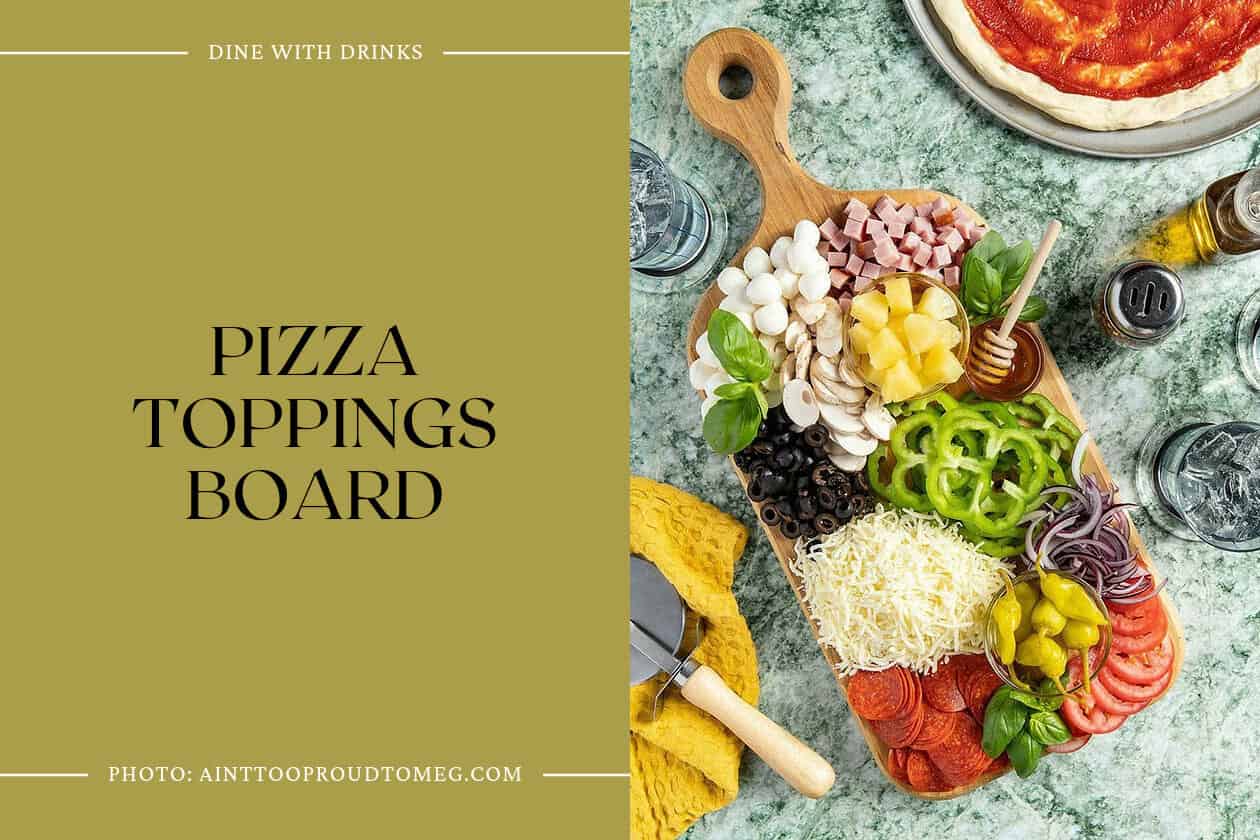 Pizza Toppings Board