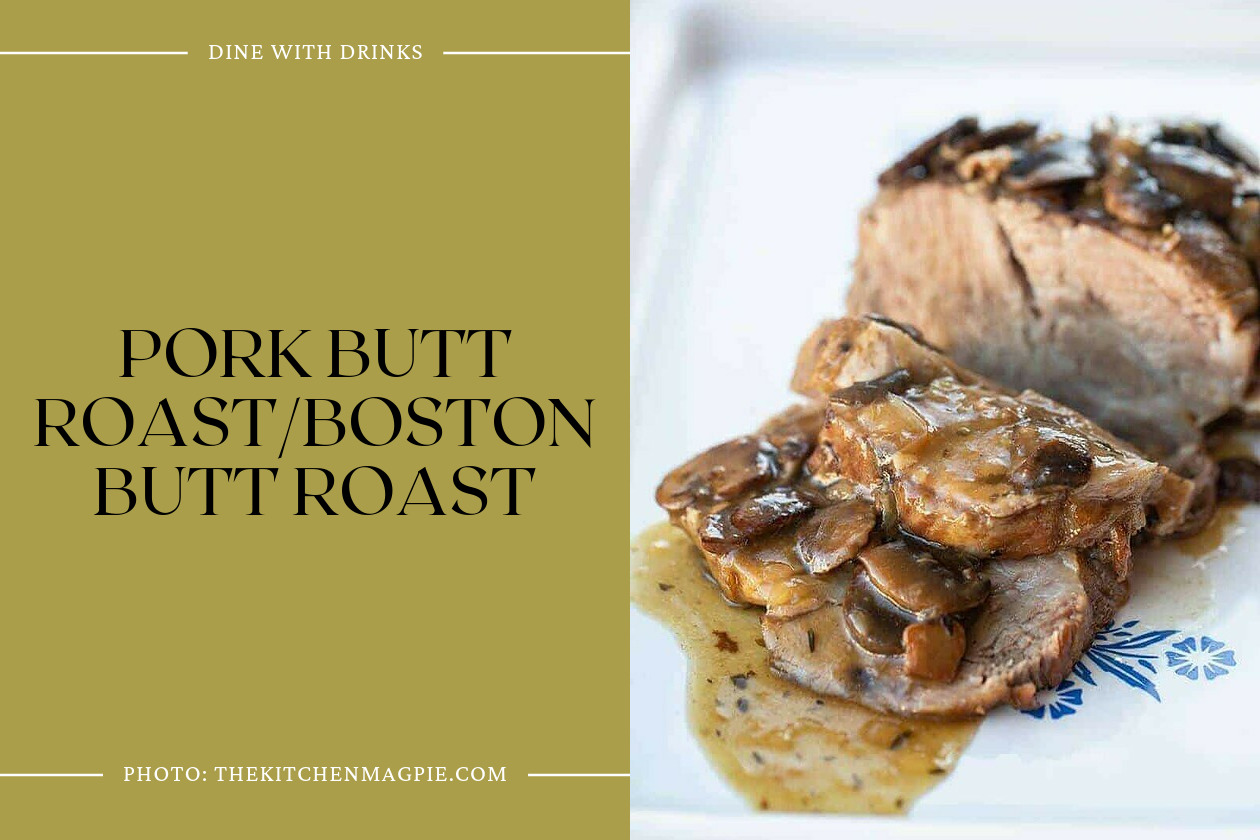 Pork Butt Roast/Boston Butt Roast