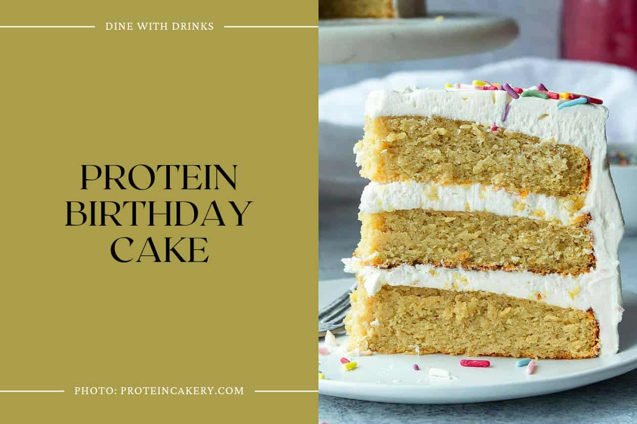 Protein Birthday Cake