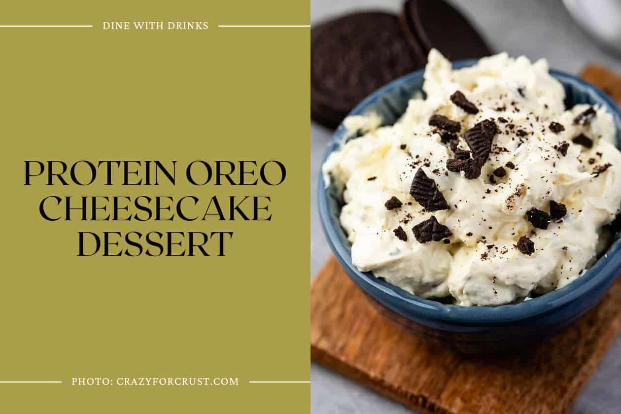 Protein Oreo Cheesecake Dessert