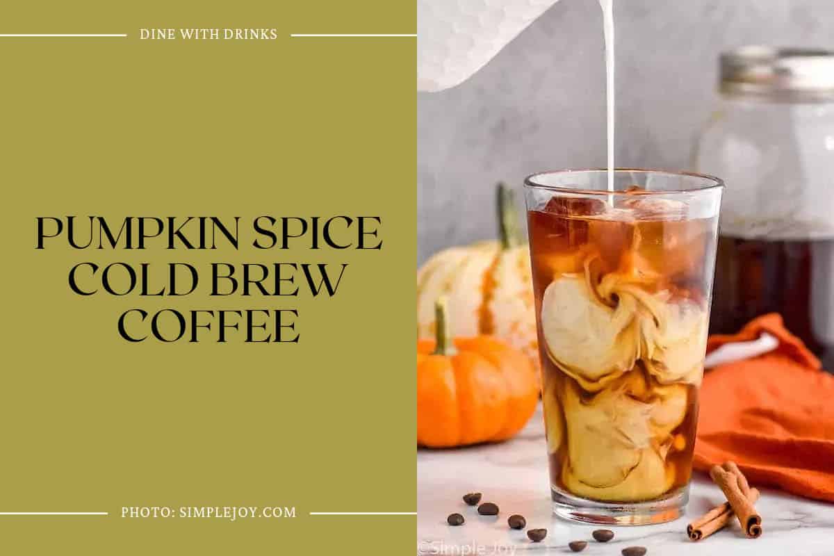 Pumpkin Spice Cold Brew Coffee