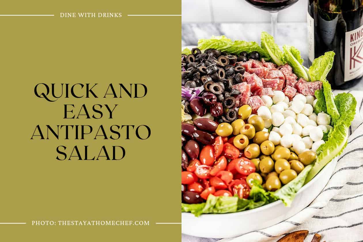 Quick And Easy Antipasto Salad