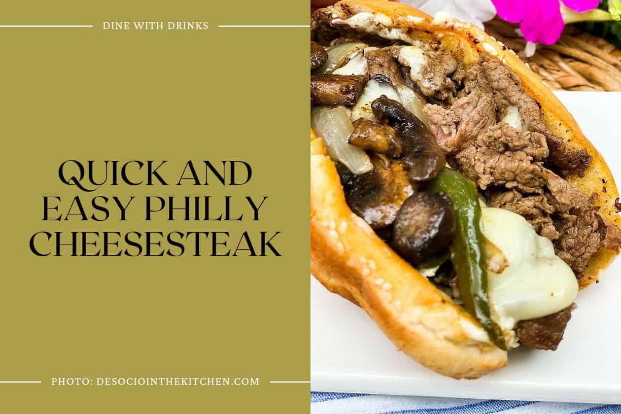 Quick And Easy Philly Cheesesteak