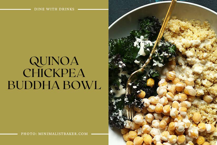 Quinoa Chickpea Buddha Bowl