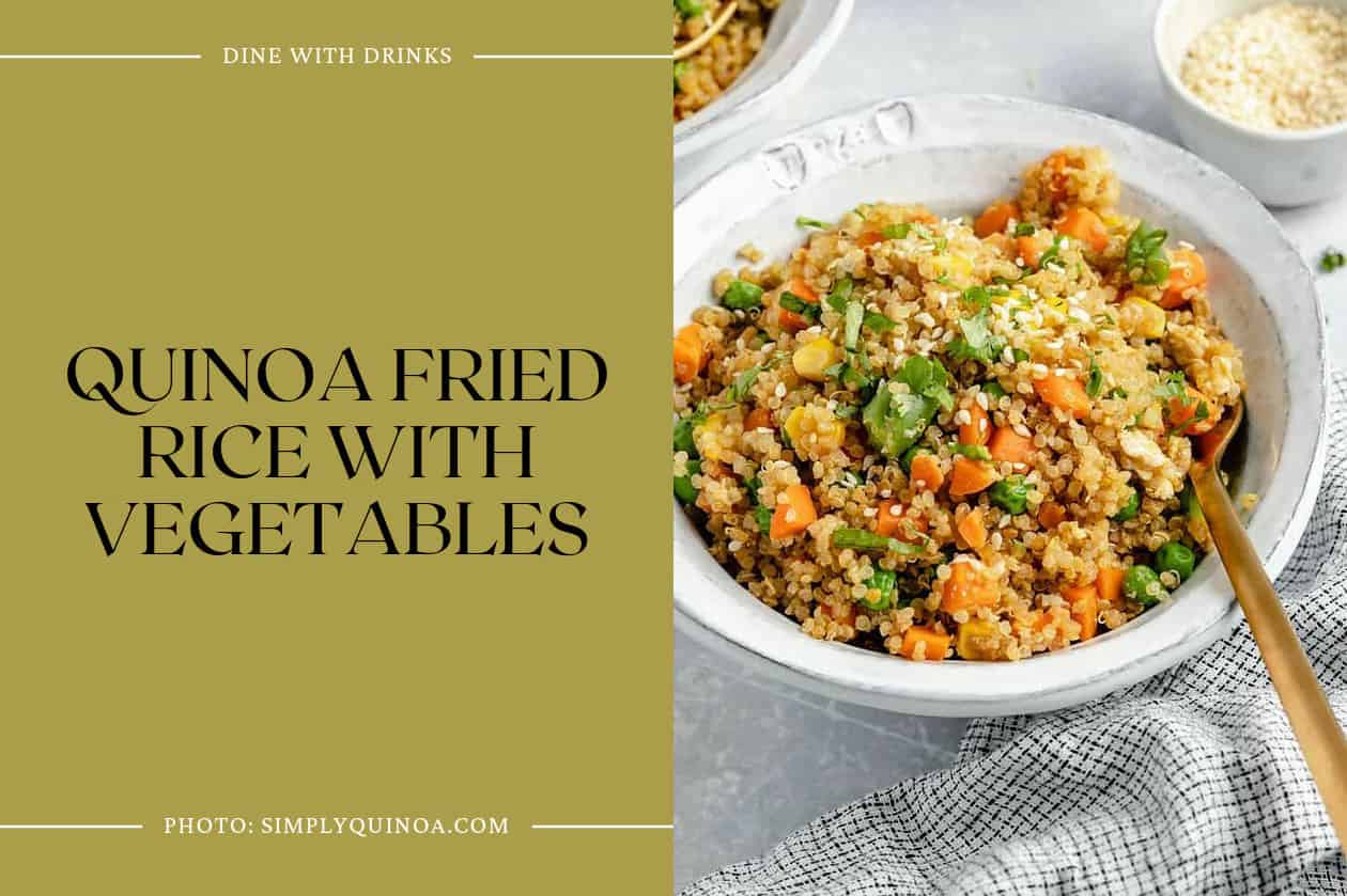 Quinoa Fried Rice With Vegetables
