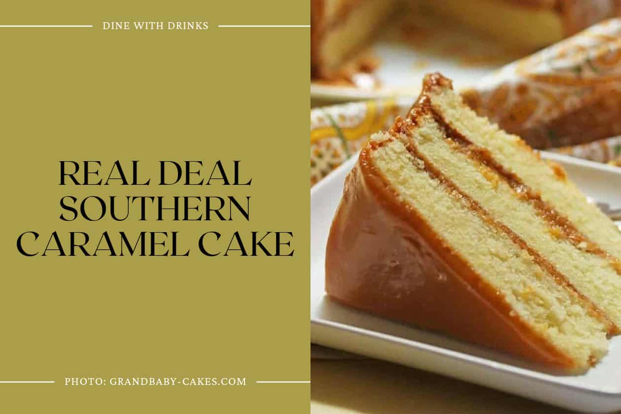 Real Deal Southern Caramel Cake