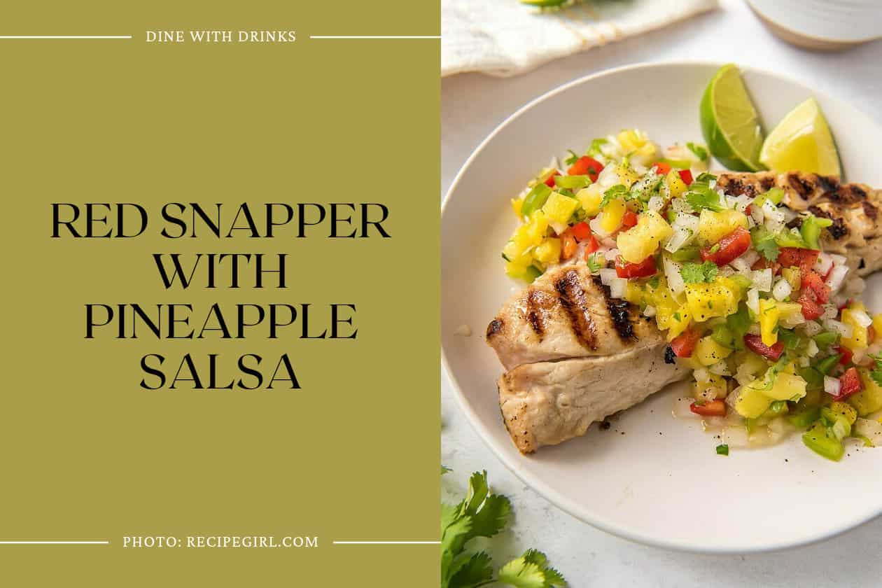 Red Snapper With Pineapple Salsa