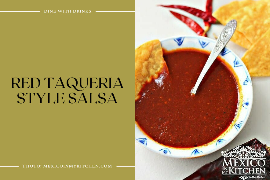 Red Taqueria Style Salsa