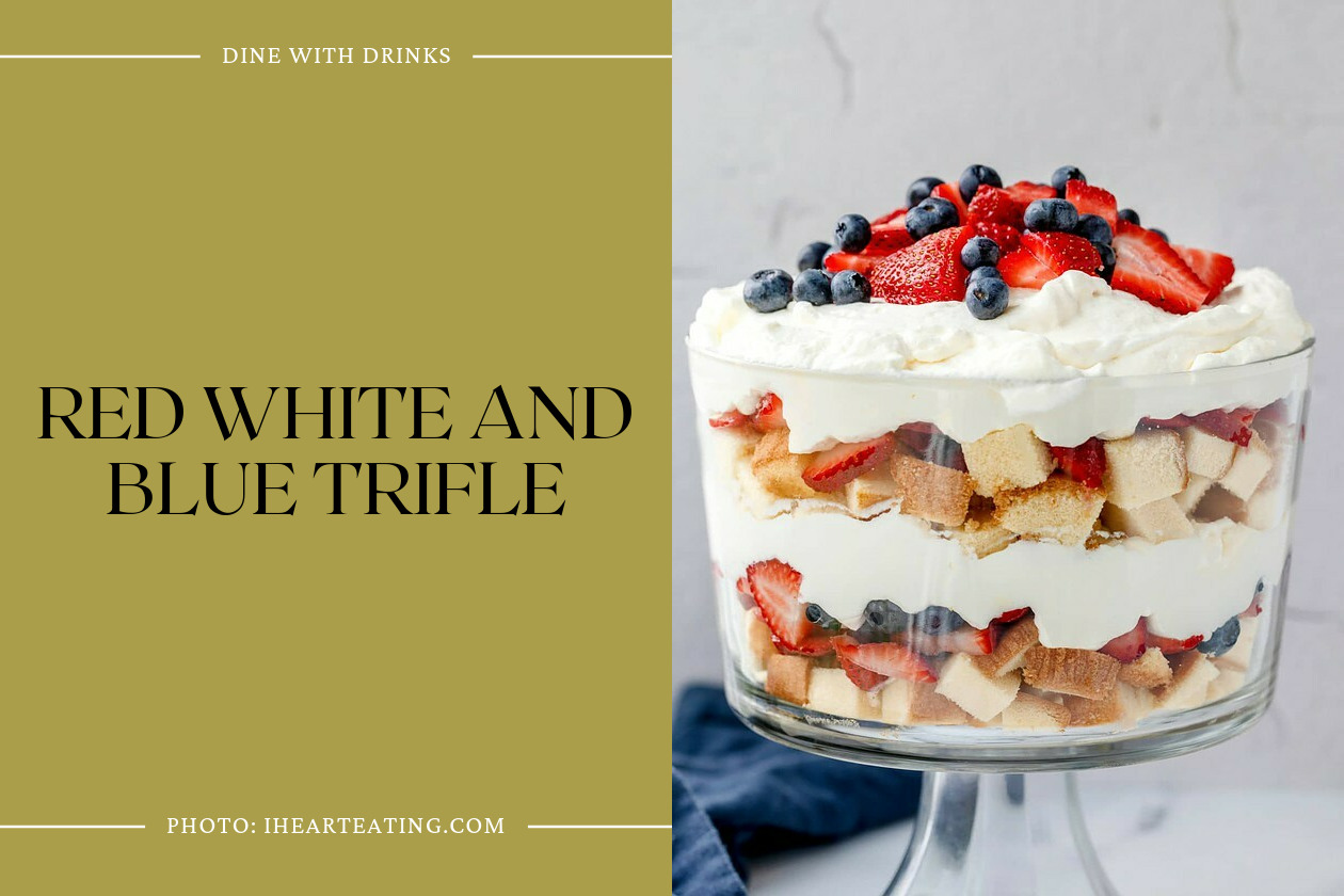 Red White And Blue Trifle