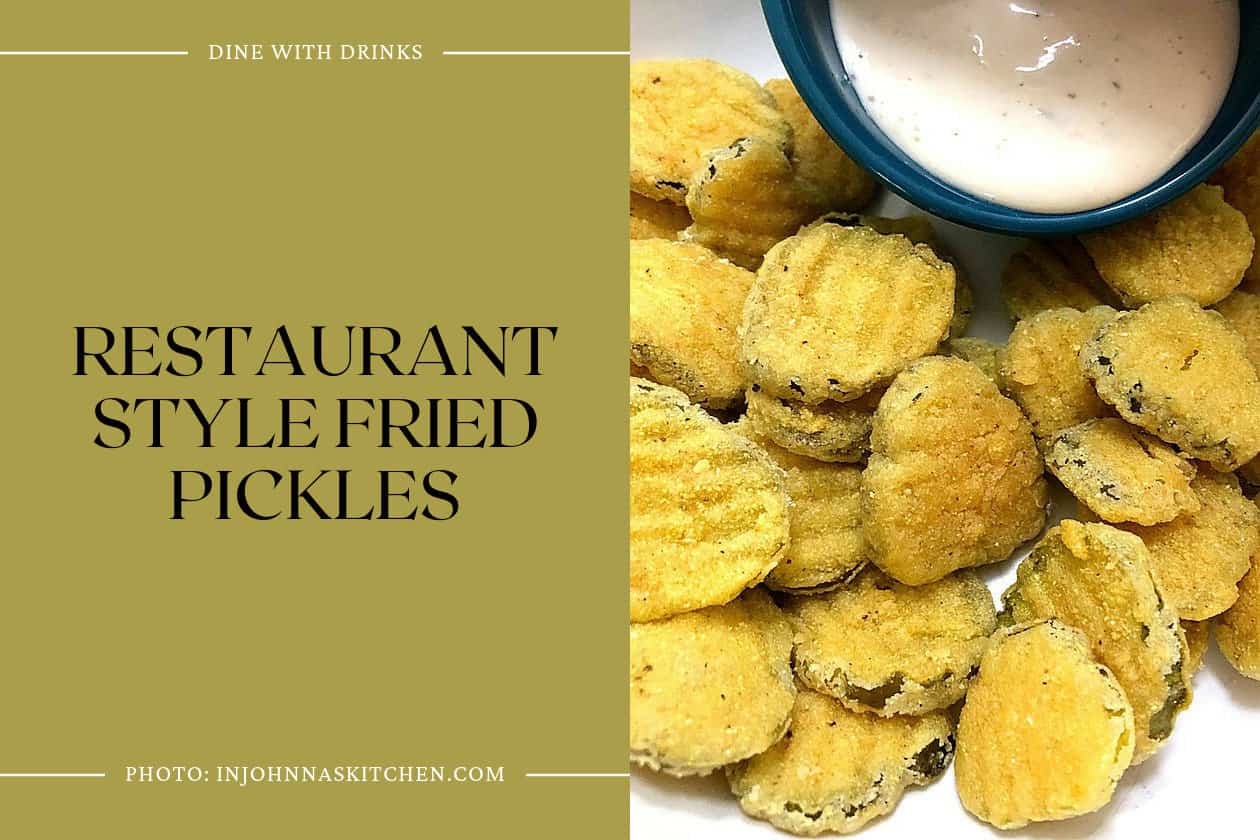 Restaurant Style Fried Pickles