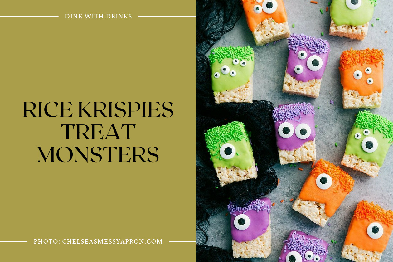 Rice Krispies Treat Monsters