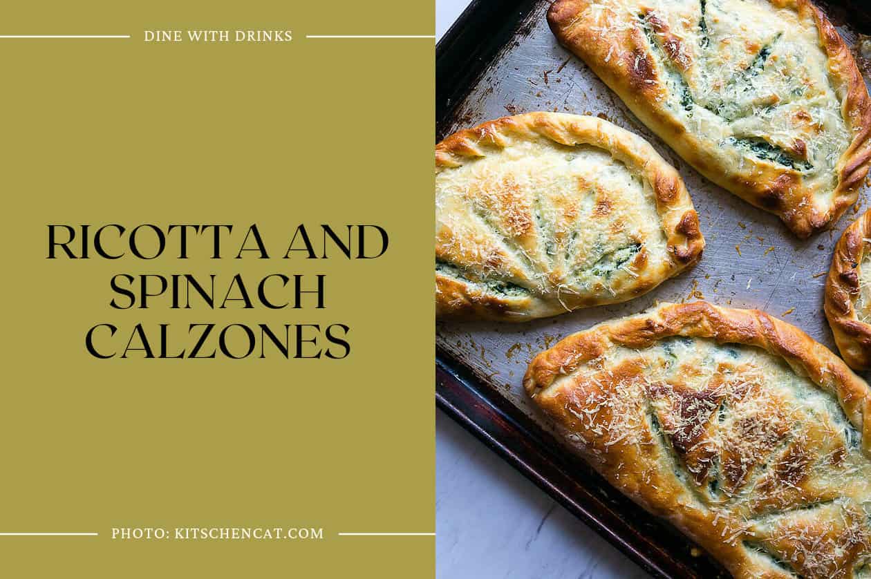 Ricotta And Spinach Calzones