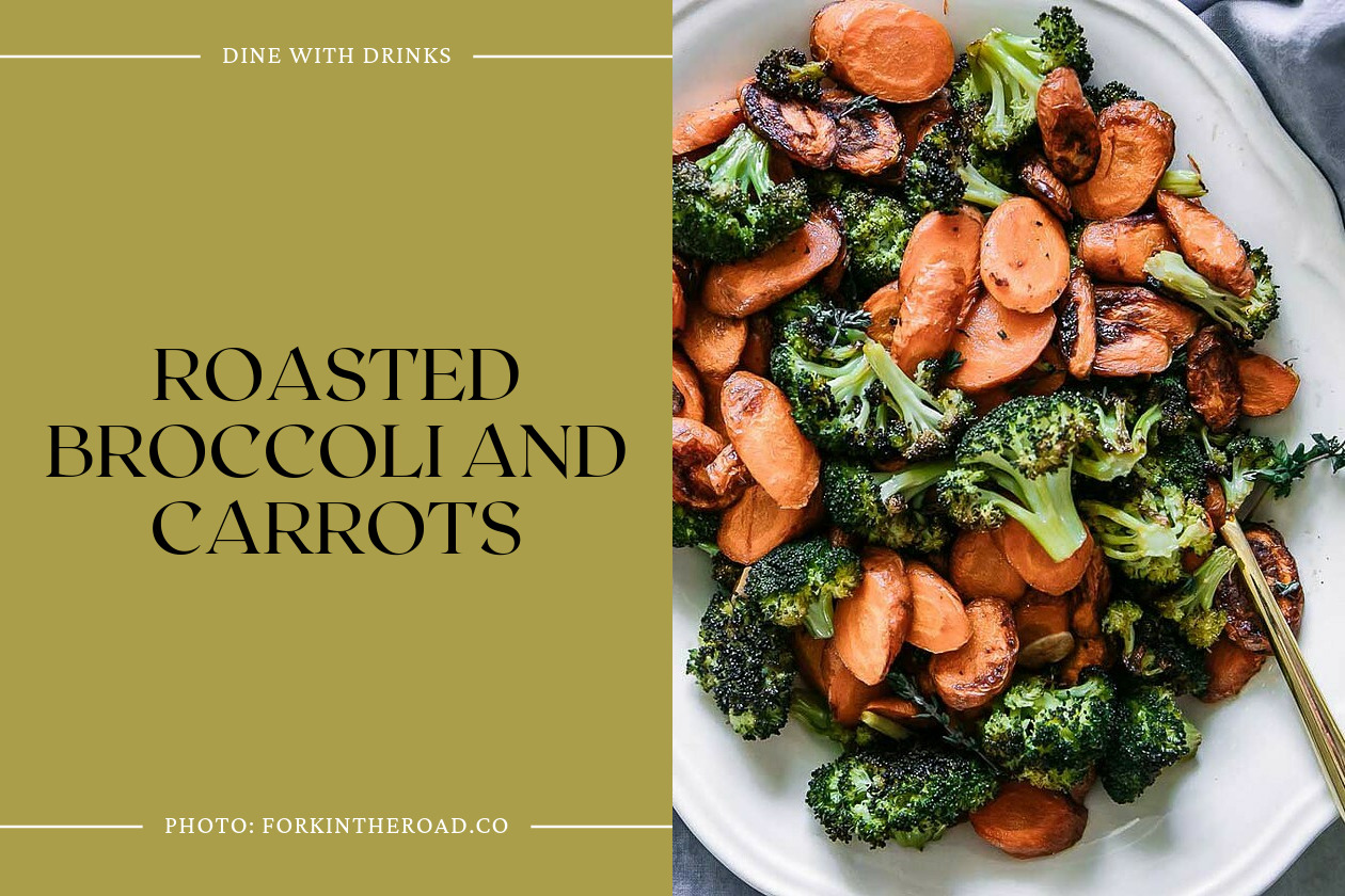 Roasted Broccoli And Carrots
