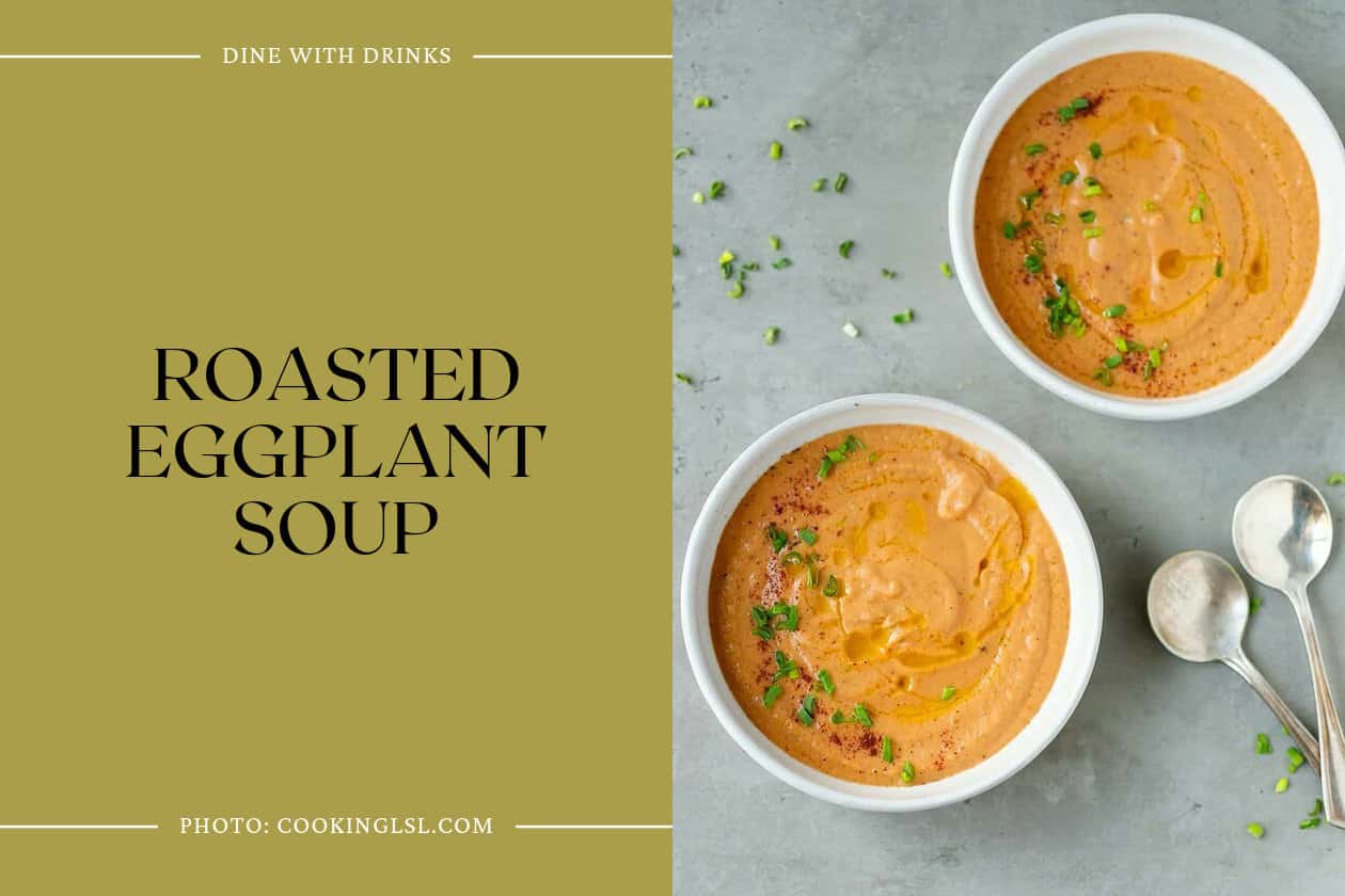 Roasted Eggplant Soup