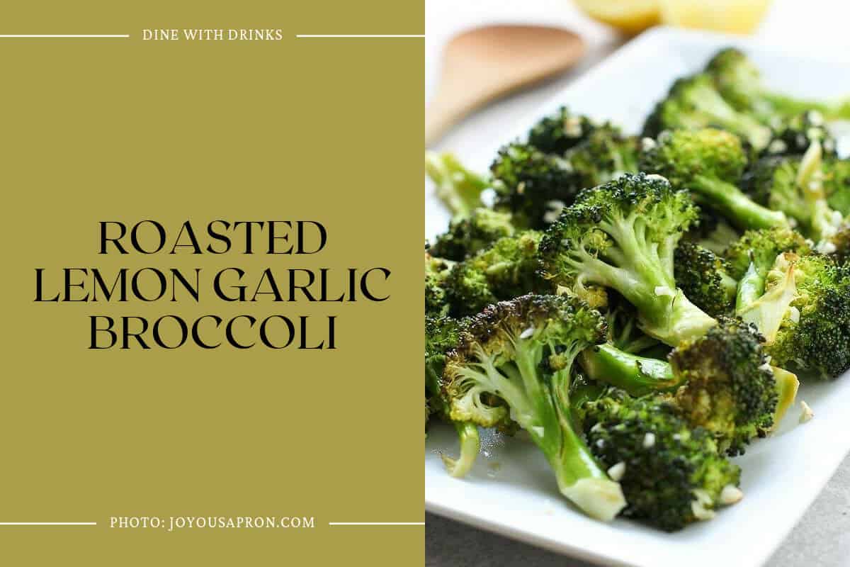 Roasted Lemon Garlic Broccoli