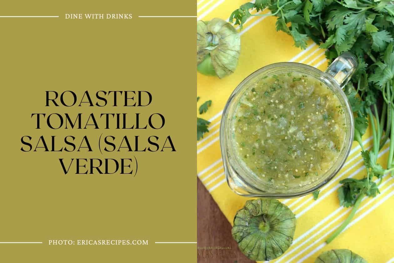 Roasted Tomatillo Salsa (Salsa Verde)