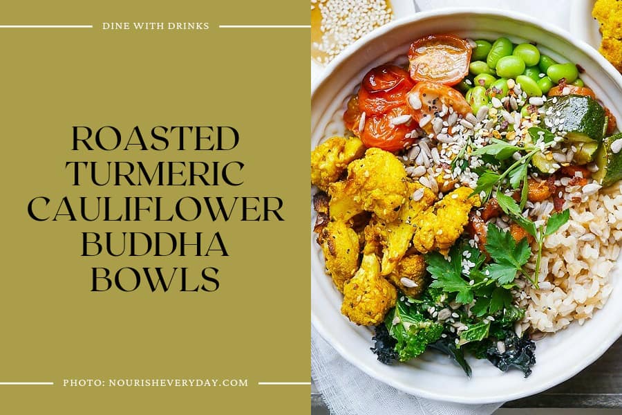 Roasted Turmeric Cauliflower Buddha Bowls