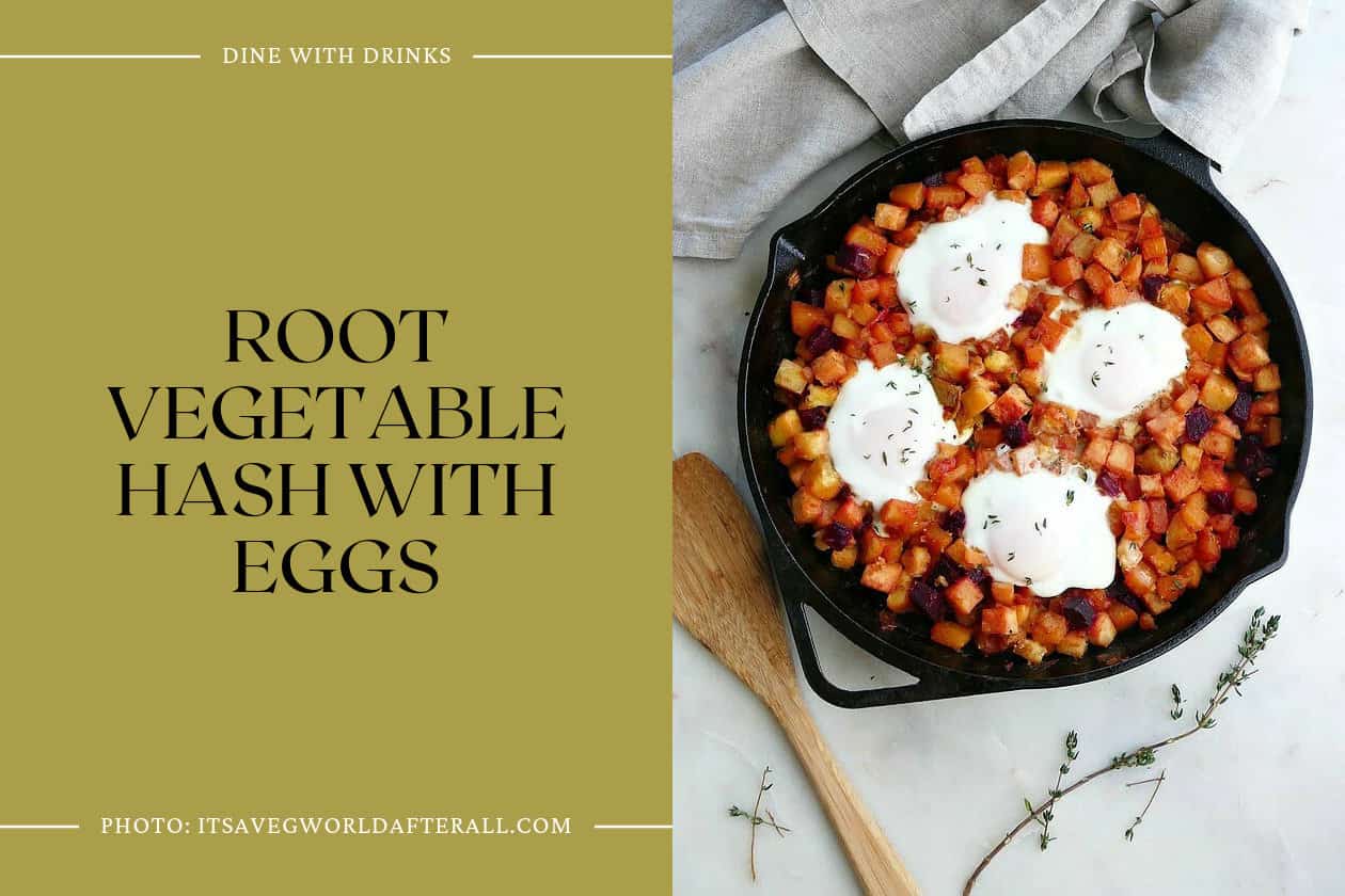 Root Vegetable Hash With Eggs