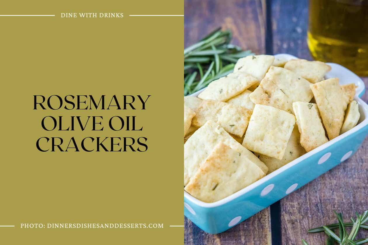 Rosemary Olive Oil Crackers