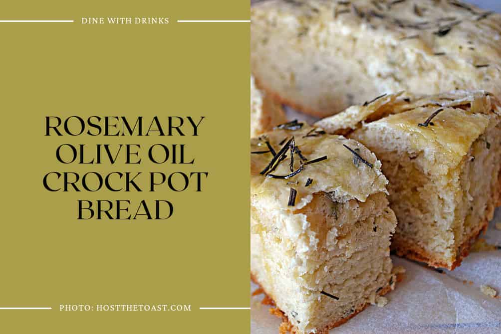 Rosemary Olive Oil Crock Pot Bread