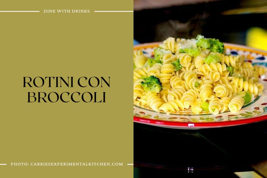 Rotini Con Broccoli