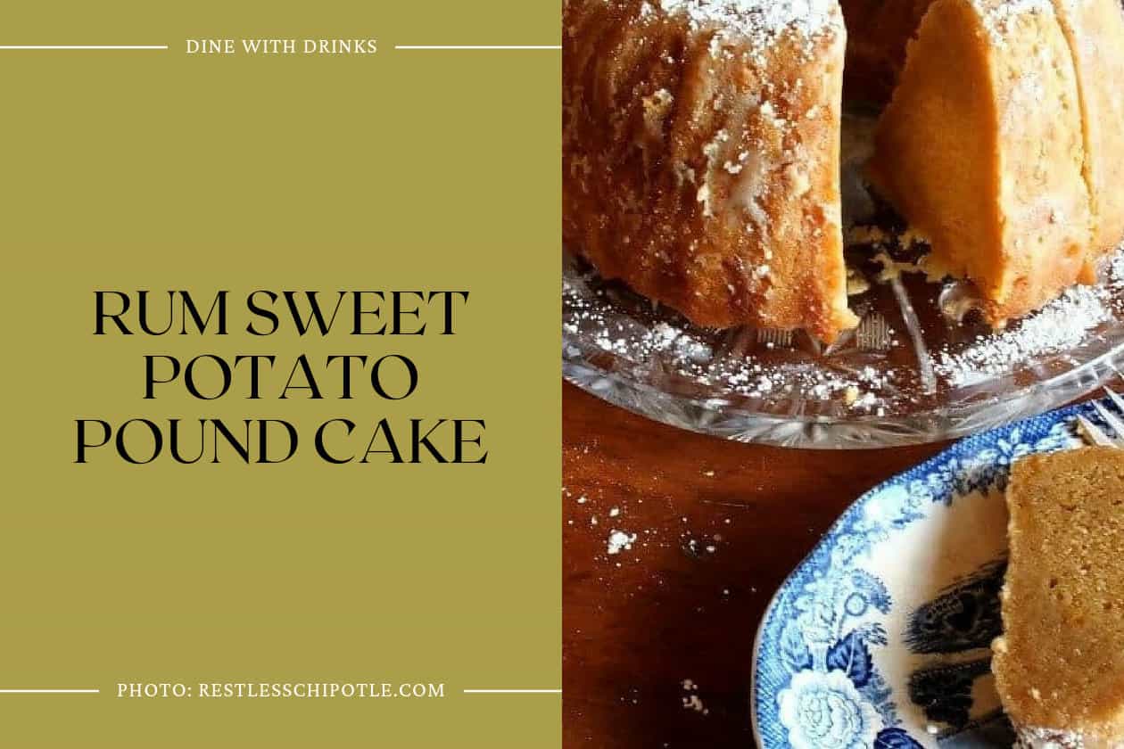 Rum Sweet Potato Pound Cake