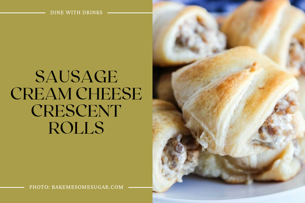 Sausage Cream Cheese Crescent Rolls