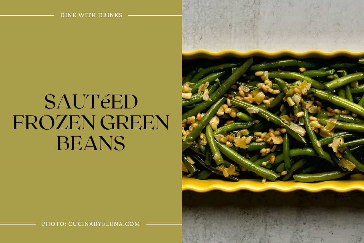 Sautéed Frozen Green Beans