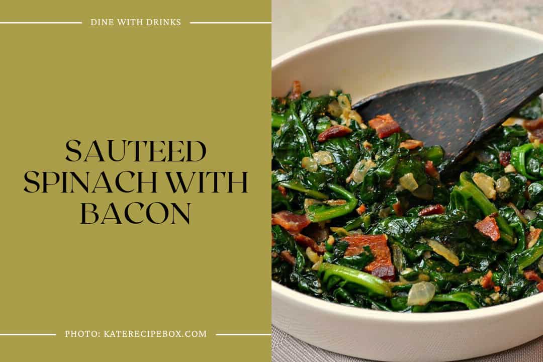 Sauteed Spinach With Bacon