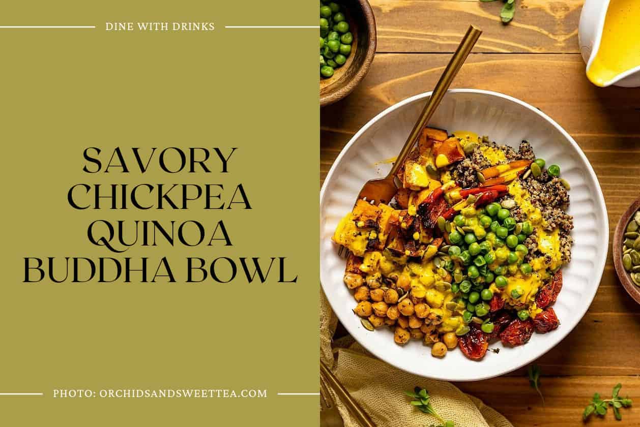 Savory Chickpea Quinoa Buddha Bowl