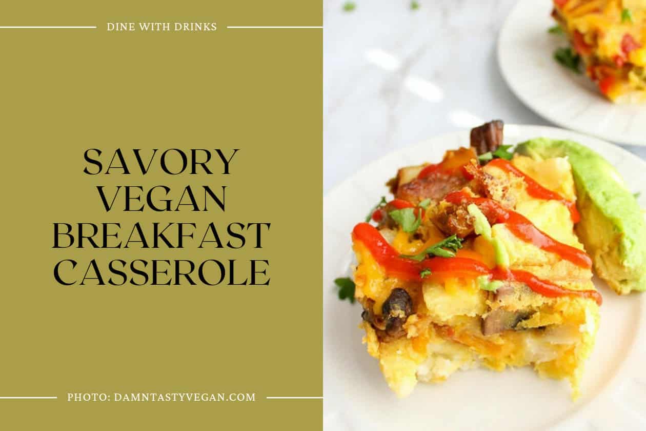 Savory Vegan Breakfast Casserole